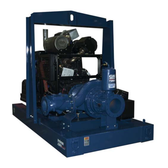 GORMAN-RUPP PUMPS PAH8A60-6090H Installation, Operation, And Maintenance Manual With Parts List