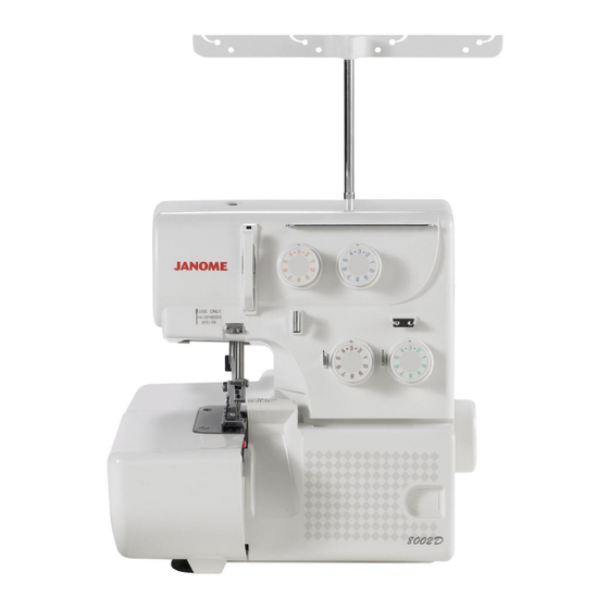 Janome 8002 Manuals