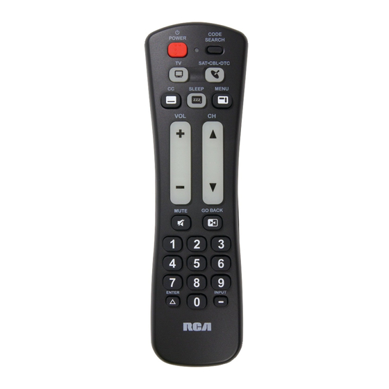 RCA RCRH02BR Code List