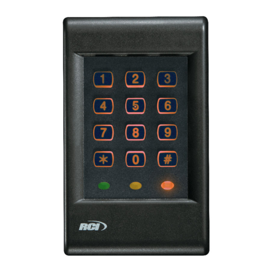RCI 9325 Quick Start Manual