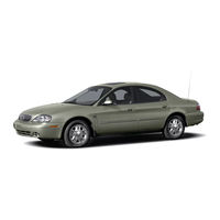 Mercury 2004 Sable Quick Reference Manual