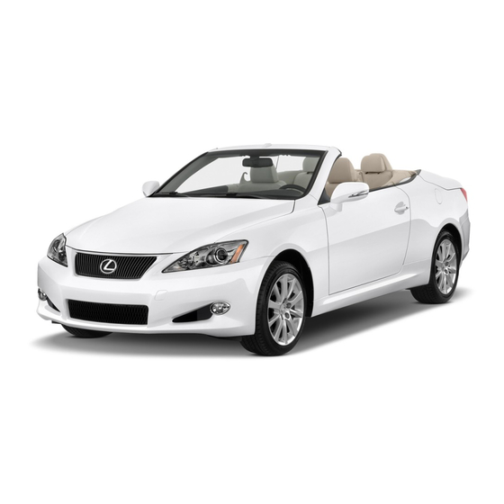 Lexus IS 350C 2014 Pds Manual