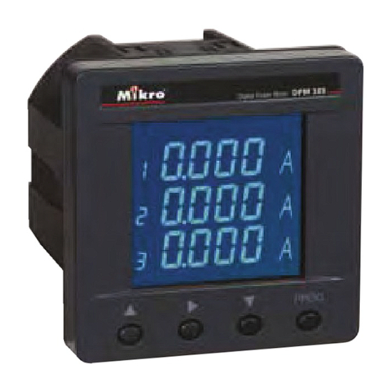Mikro DPM380 User Manual