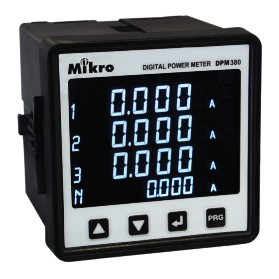 Mikro DPM380 Manuals