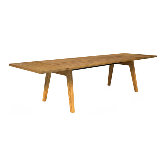 Article MADERA Assembly Instructions Manual