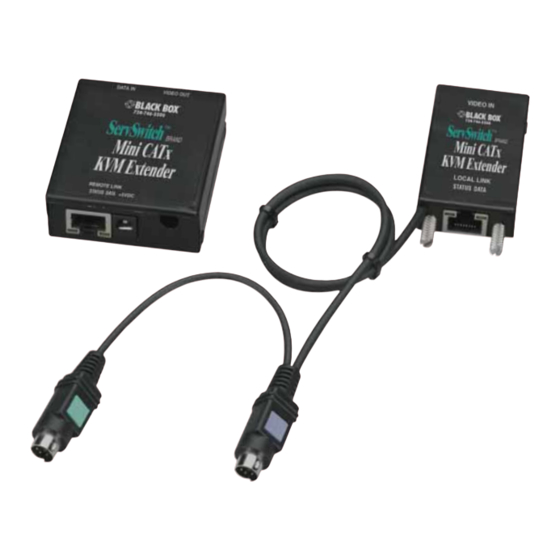 Black Box ACU7017A Specifications