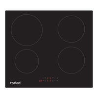 Rotel INDUCTIONHOB1140CH Instructions For Use Manual