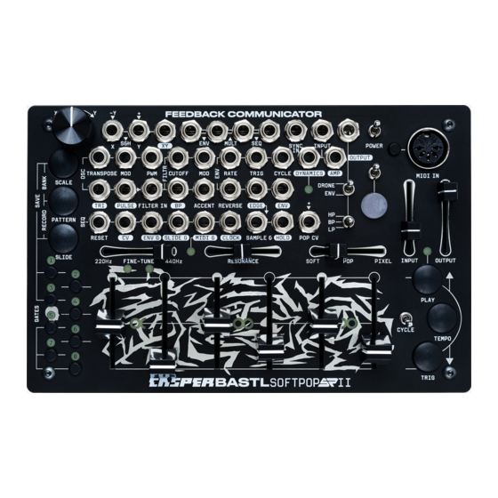 Bastl CASPER SOFTPOP SP2 Reference Manual