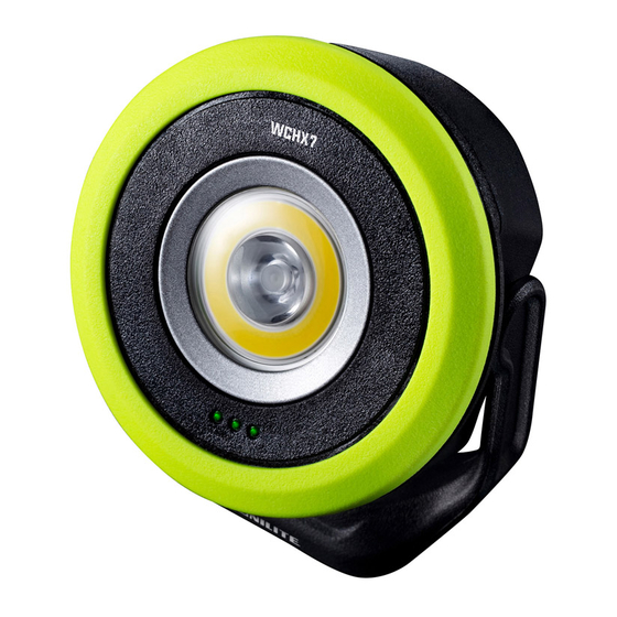 UNILITE WCHX7 Quick Start Manual