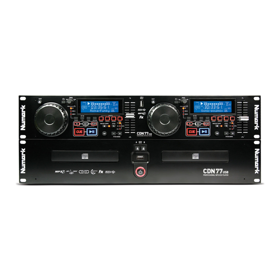 Numark CDN77USB Manual