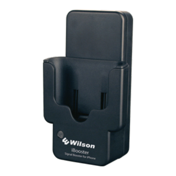 Wilson Electronics SIGNALBOOST iBooster 271220 Installation Manual