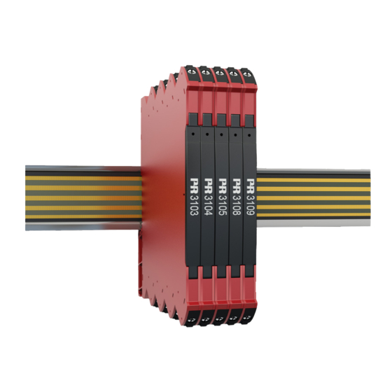 PR electronics 3100 Series Product Manual