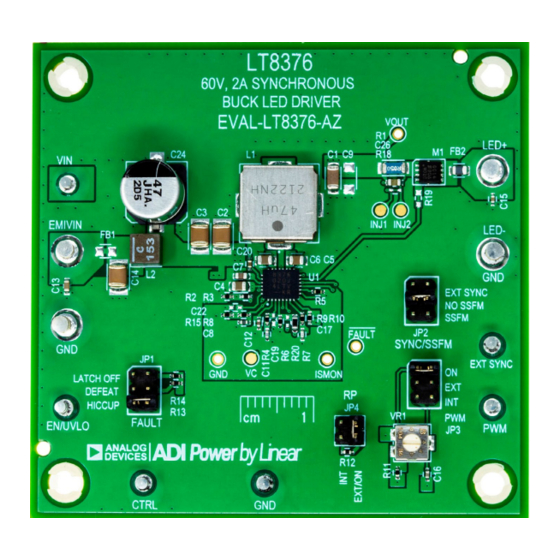 Analog Devices EVAL-LT8376-AZ Demo Manual