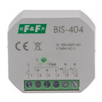 F&F BIS-404 Quick Start Manual