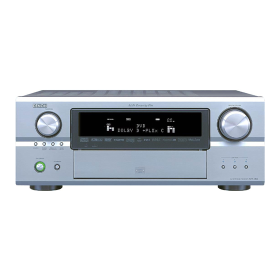 Denon AVR3806 Code List