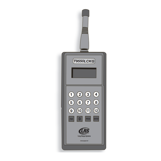 LRS T9550 LCKG Manuals