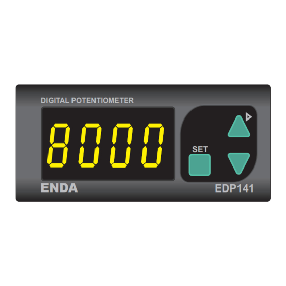 ENDA EDP 141 Manual