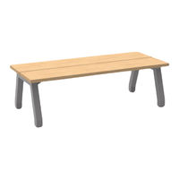 SMITH SYSTEM Planner Studio Bench Assembly Instructions Manual