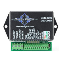 Dakota Digital GSS-2000 Manual