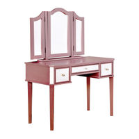 Furniture of America Clarisse CMDK6148SV Assembly Instructions Manual