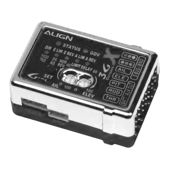 Align 3GX Compact Manuals