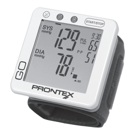 Prontex Go Instruction Manual