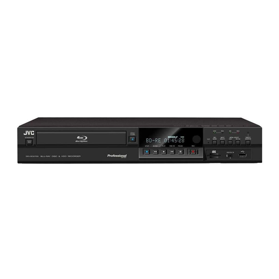 JVC SRC-1020-1ORT Manuals