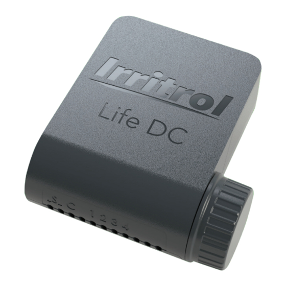 Irritrol LIFE DC Quick Installation Manual