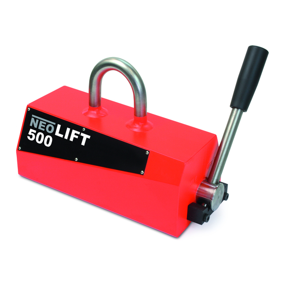 FLAIG TE NEO-LIFT Series Lifting Systems Manuals