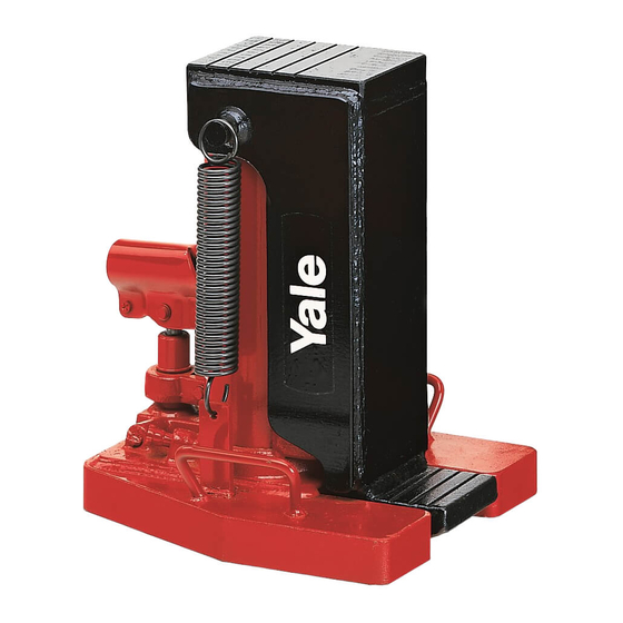 Yale YAM Operating Instructions Manual
