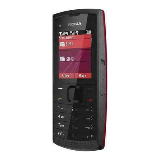 Nokia X100 User Manual