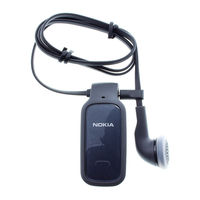 Nokia BH-106 Black Manual