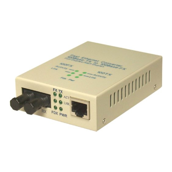 SIIG FE-CXST11 Quick Installation Manual