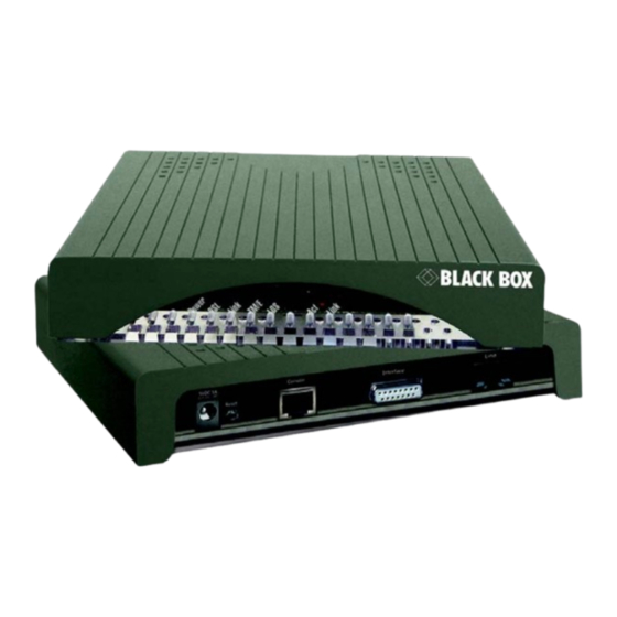 Black Box ME231A-R2 Instruction Manual