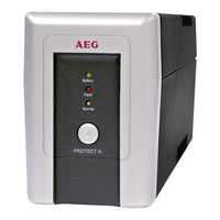 AEG PROTECT A 1000 Operating Instrctions