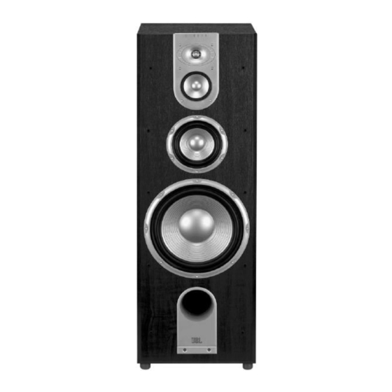 JBL S412PII Owner's Manual