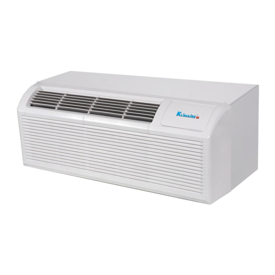 Klimaire KTHM015-E5C2 Installation Manual