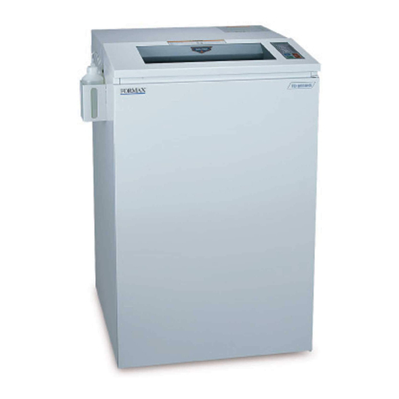 Formax FD 8650HS Operator's Manual