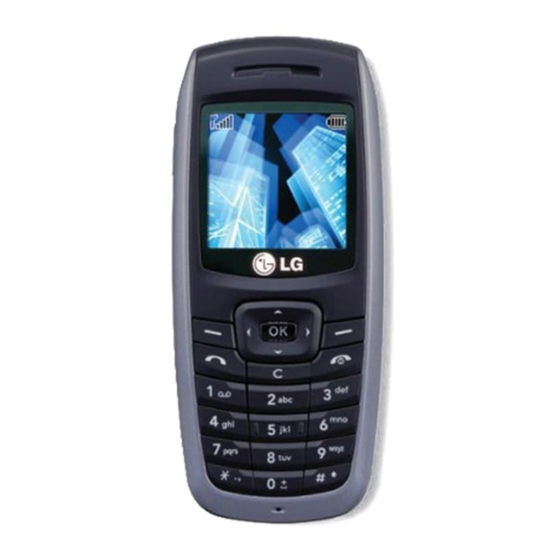 LG KG110 User Manual