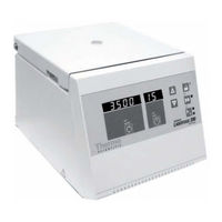 Thermo Scientific Biofuge 13 Operating Lnstructions
