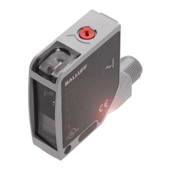 Balluff BKT 21M-002 Series Quick Manual