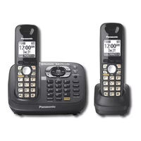 Panasonic KXTG6583 - PHONE SYSTEM Operating Instructions Manual