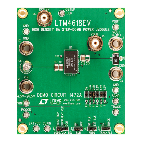 Linear Technology DC1472A Demo Manual