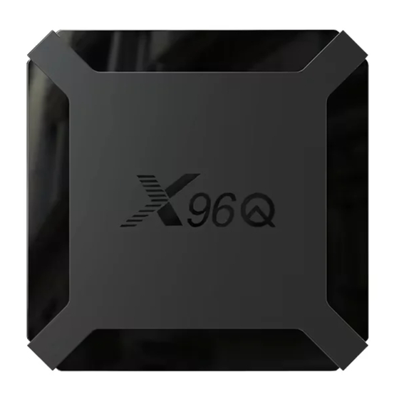Allwinner X96Q User Manual