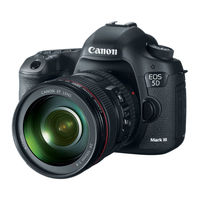 Canon EOS 5D Marc 3 Instruction Manual