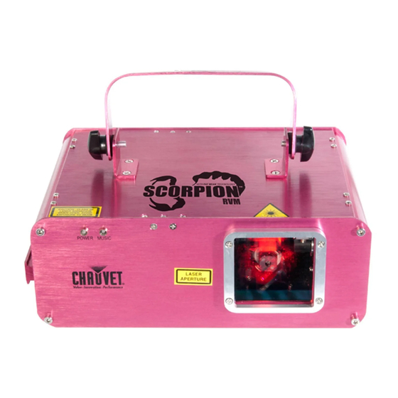 Chauvet Scorpion RVM User Manual