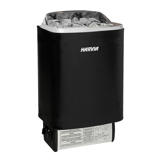 Harvia M45 Instructions For Installation And Use Manual