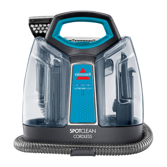 Bissell SPOTCLEAN CORDLESS 1570 series User Manual