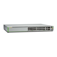 Allied Telesis CentreCOM GS924MX Command Reference Manual