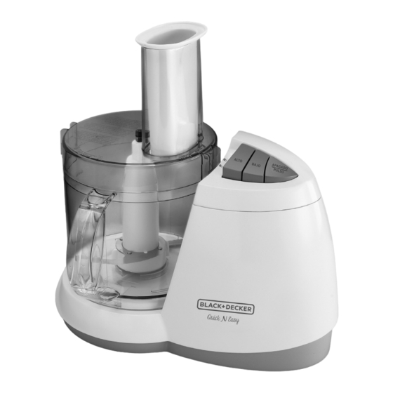 Black+Decker FP1336 Manual
